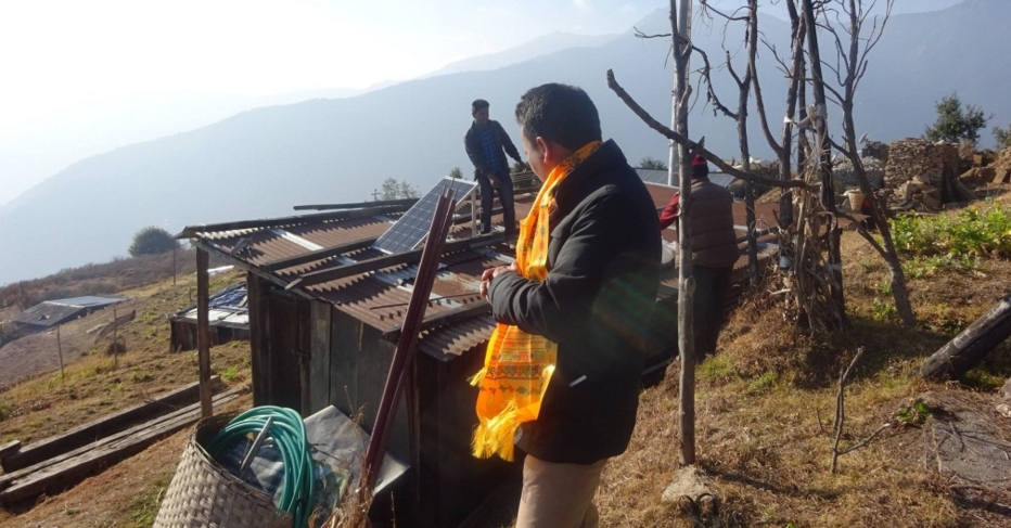 phurpa nepal solar earthquake response