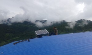 Solar Lighting System Thalo Community Center