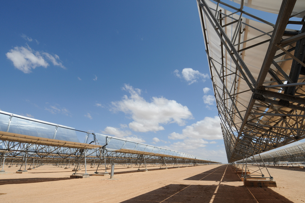 Morocco is growing its solar energy sector using solar power plants