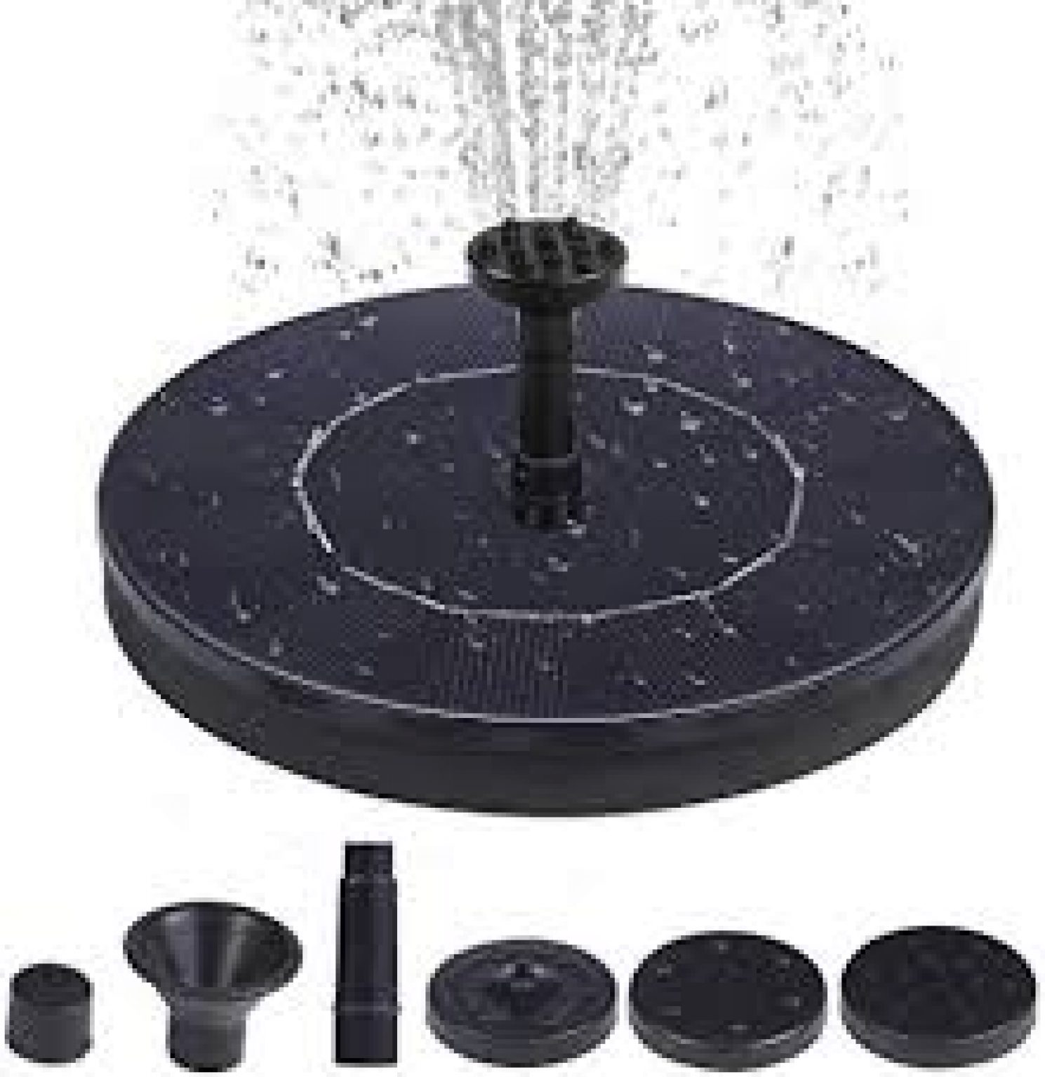 Best Solar Powered Fountain For Bird Bath, Garden, and Ponds Solar